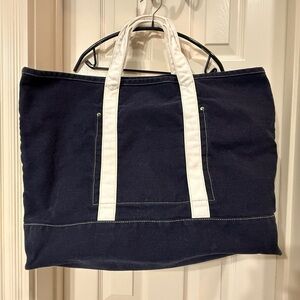 JCrew Canvas tote